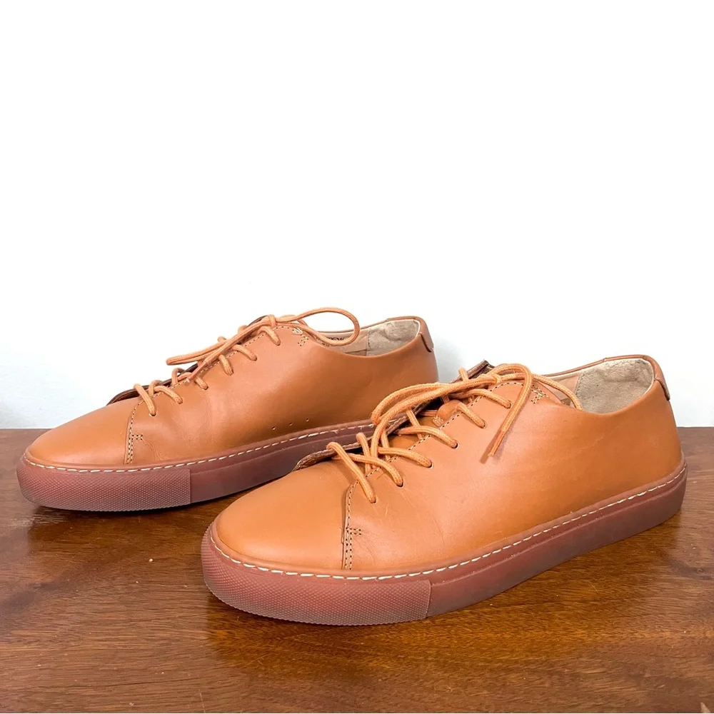 Moral Code sneakers in cognac